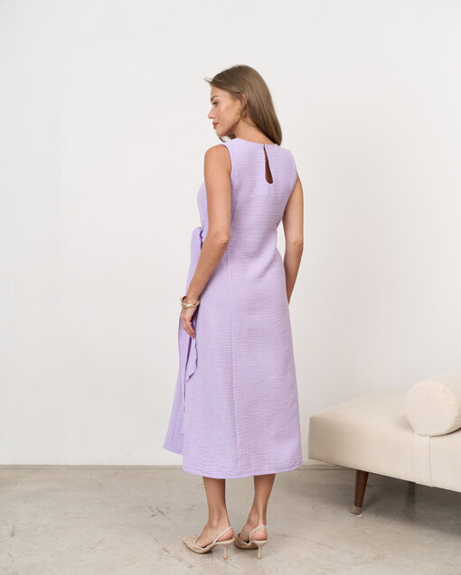 Лавандовое платье для будущих и кормящих мам Malta — изображение 10