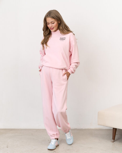 Светло-розовое худи для беременных и кормящих мам Kapusta Fashion — изображение 13