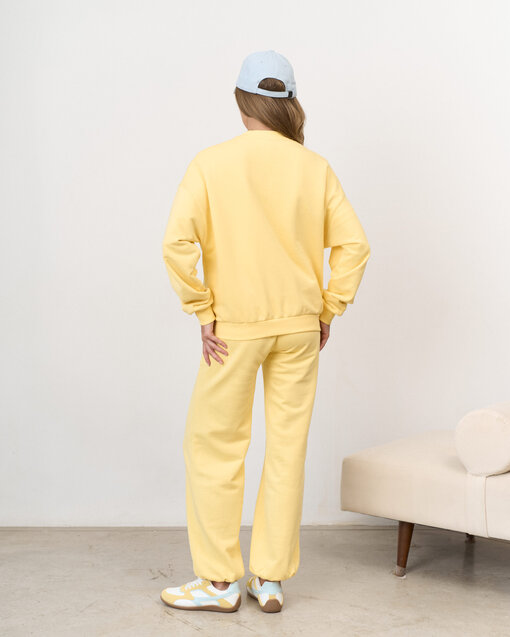 Желтый свитшот для будущих и кормящих мам La dolce mama — изображение 15