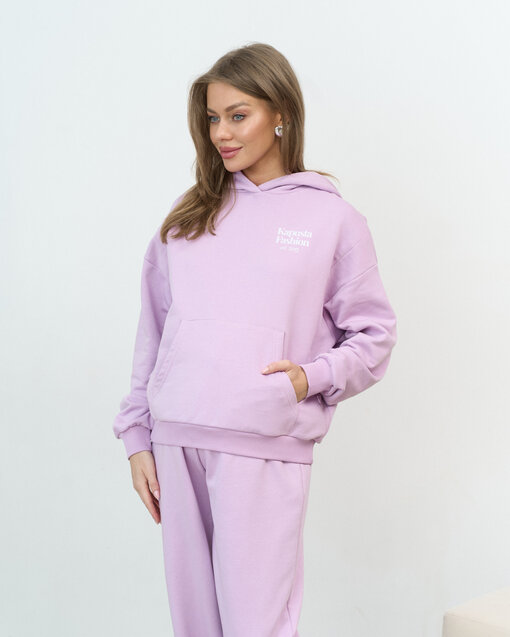 Лавандове худи для беременных и кормящих мам Kapusta Fashion — изображение 3