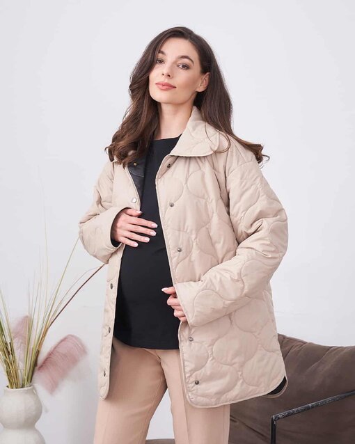 Теплый двухсторонний жакет для будущих и кормящих мам Manhattan — изображение 8