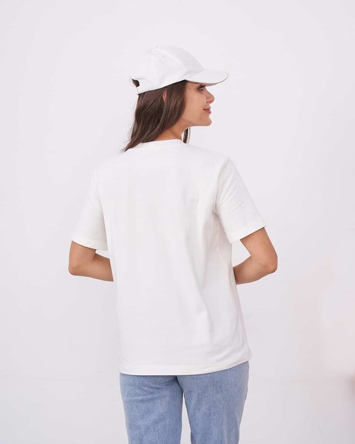 Молочная футболка для будущих и кормящих мам Astoria — изображение 7