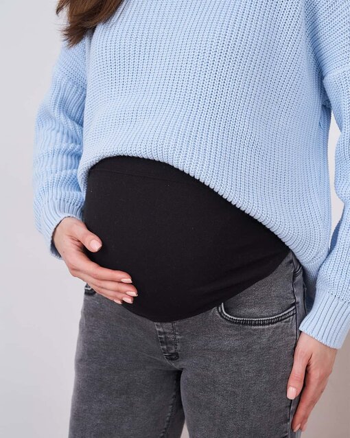 Серые джинсы moms для будущих мам Desire — изображение 2