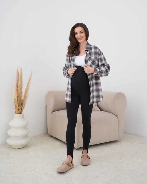 Коричневая фланелевая рубашка в клетку Country — изображение 11