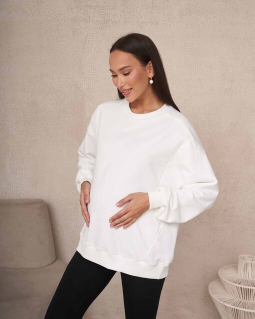 Молочный свитшот для будущих и кормящих мам Urban — изображение 2