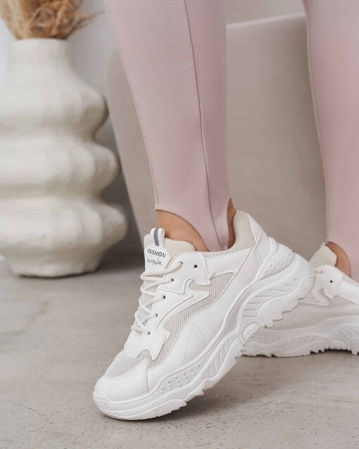 Бежевые плотные леггинсы для беременных со штрипками Samy Warm — изображение 5