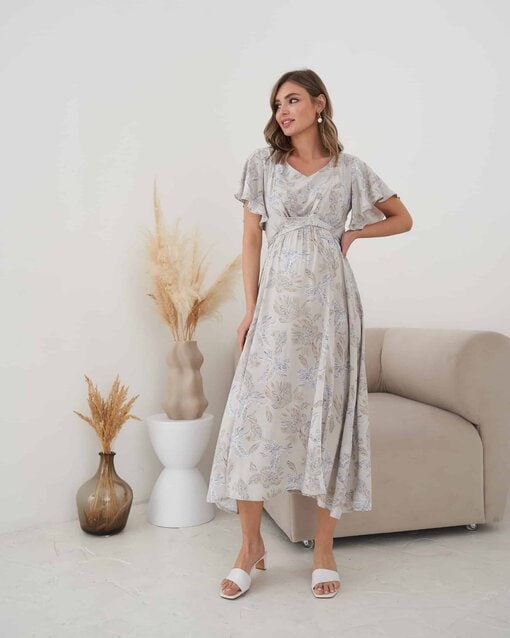 Жемчужное платье для будущих и кормящих мам Ameli — изображение 4