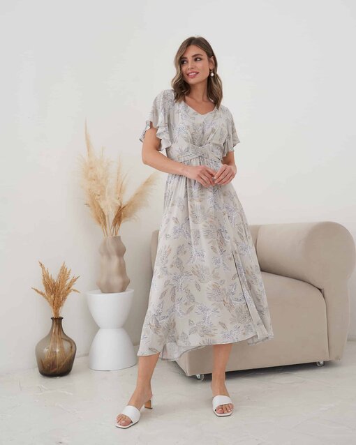 Жемчужное платье для будущих и кормящих мам Ameli — изображение 7