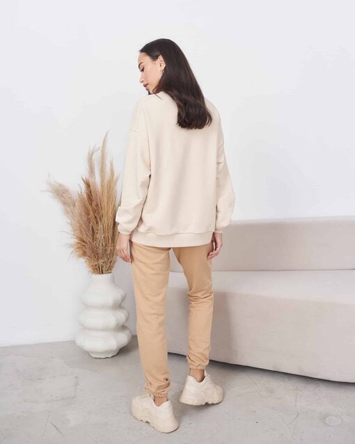 Кремовый свитшот для будущих и кормящих мам Urban — изображение 5