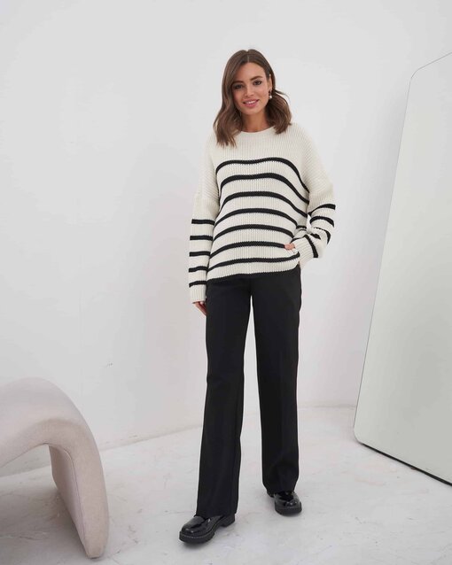 Cвитер в полоску для будущих и кормящих мам Atlanta — изображение 5