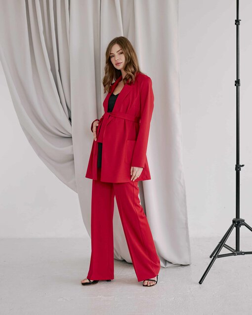 Красный жакет для будущих и кормящих мам Mon Ami — изображение 3