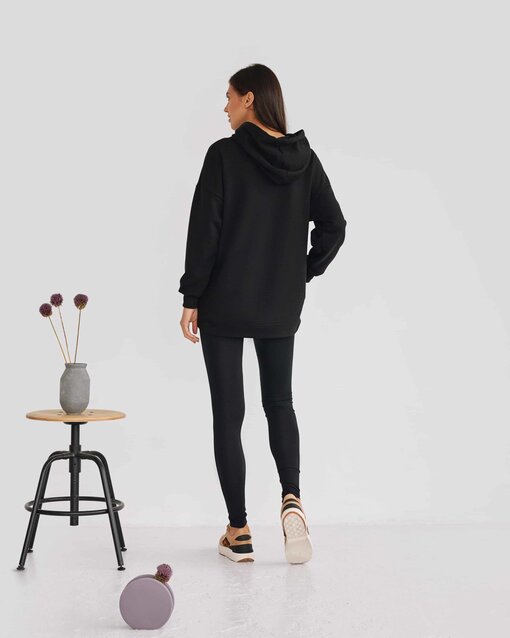 Черные леггинсы для будущих и кормящих мам Solar — изображение 5