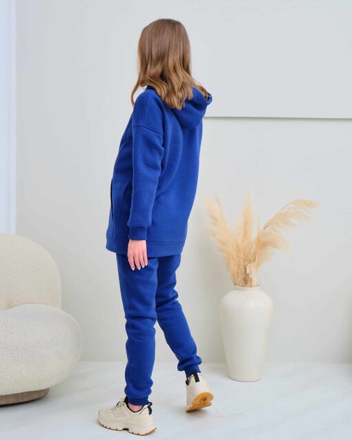 Темно-синее теплое худи для будущих и кормящих мам Sport — изображение 7