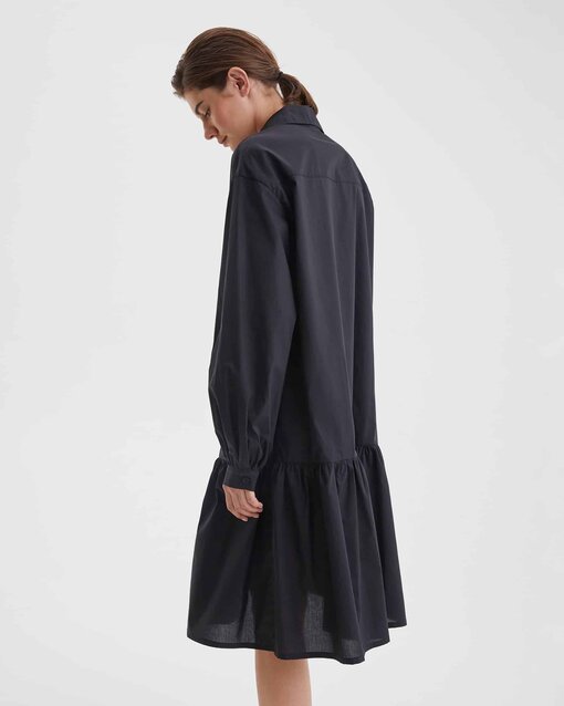 Чёрное платье-рубашка для беременных Jess — изображение 11