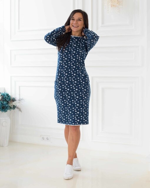 Платье для беременных и кормящих Molli со звездочками