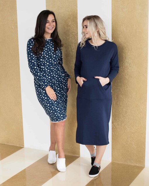 Платье для беременных и кормящих Molli со звездочками — изображение 4