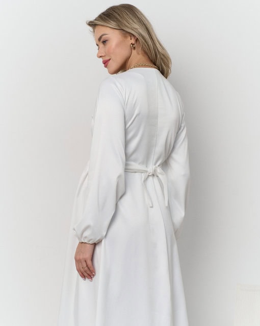 Молочное платье для беременных и кормящих Blush — изображение 13