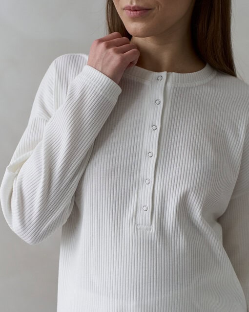 Молочный джемпер для беременных и кормящих Kardy — изображение 4