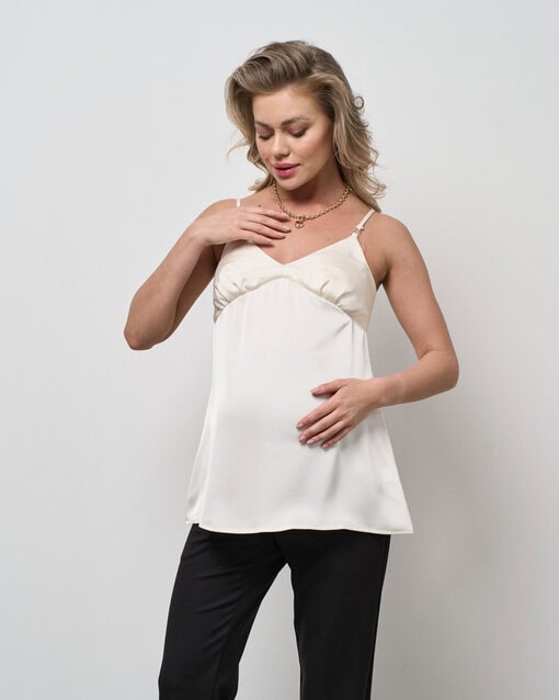 Молочный топ для будущих и кормящих мам Tender NEW — изображение 3