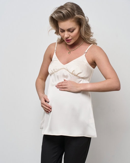 Молочный топ для будущих и кормящих мам Tender NEW — изображение 5