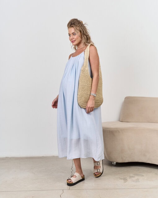Голубой сарафан для будущих мам Carina — изображение 3