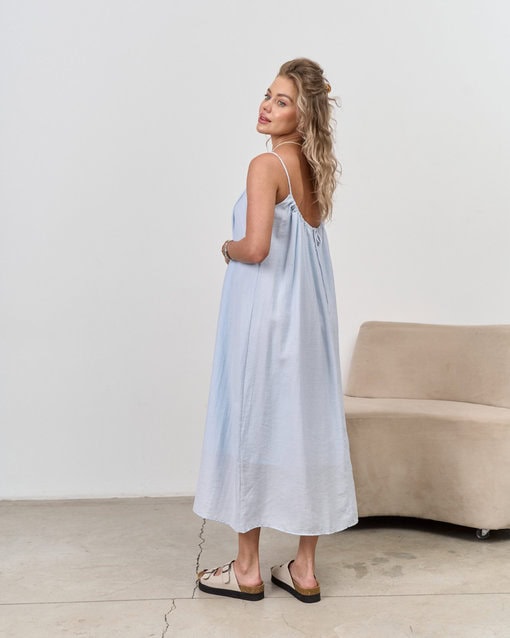Голубой сарафан для будущих мам Carina — изображение 6