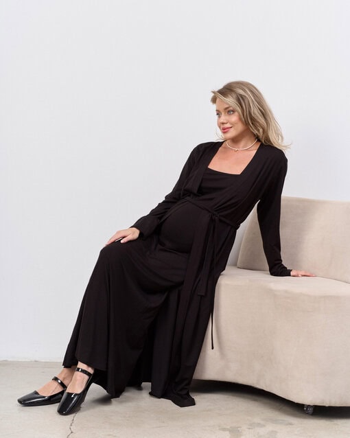 Черный комплект из вискозы Marlen — изображение 12