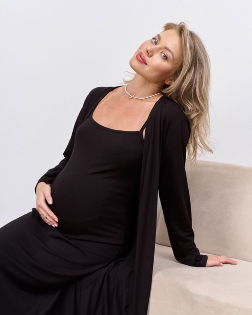 Черный комплект из вискозы Marlen — изображение 13