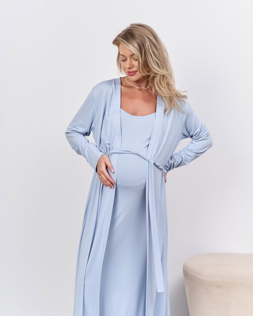 Голубой комплект из вискозы Marlen — изображение 16