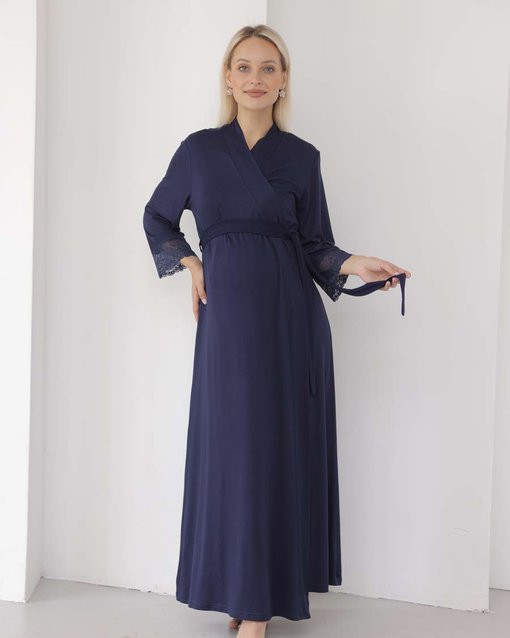 Синий домашний комплект для будущих и кормящих мам Monro — изображение 13