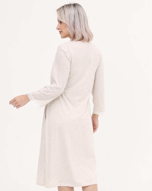 Бежевый домашний комплект для будущих и кормящих мам Sandy — изображение 5