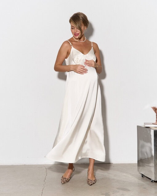 Молочное платье для будущих и кормящих мам Karmen NEW