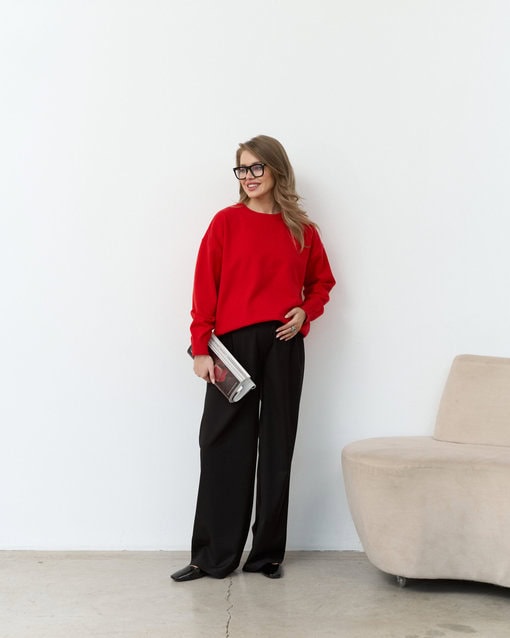 Черные брюки для будущих и кормящих мам Porto — изображение 10