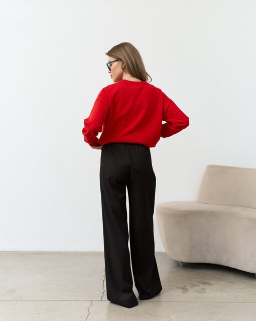 Черные брюки для будущих и кормящих мам Porto — изображение 12