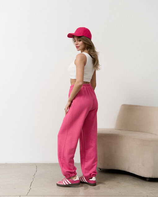 Розовые брюки для будущих и кормящих мам Trix — изображение 3