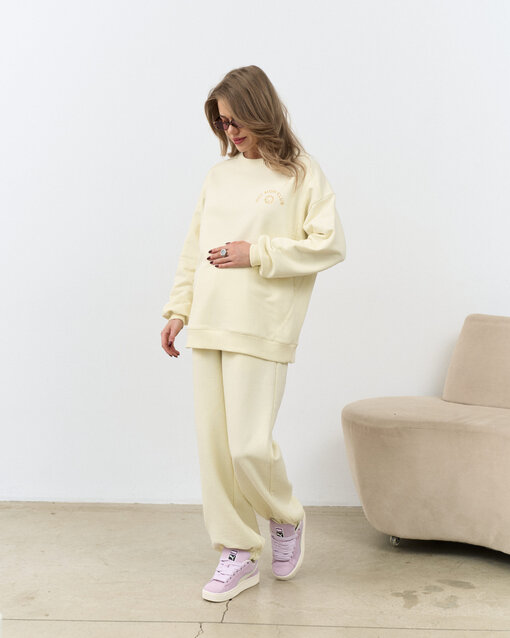 Сливочные брюки для будущих и кормящих мам Trix — изображение 7