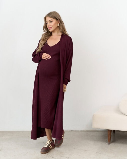 Сливовый комплект для будущих мам Merlo — изображение 11