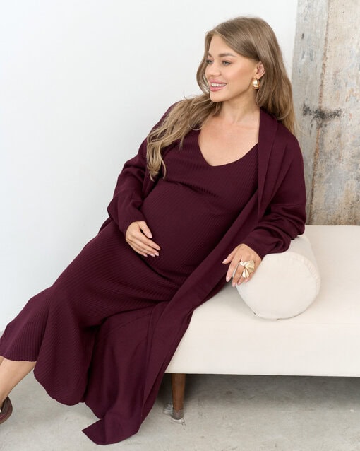 Сливовый комплект для будущих мам Merlo — изображение 12