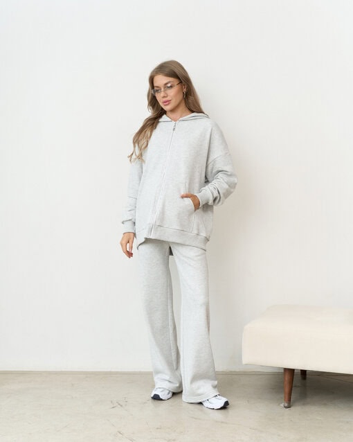 Серые брюки для будущих мам Teo — изображение 4
