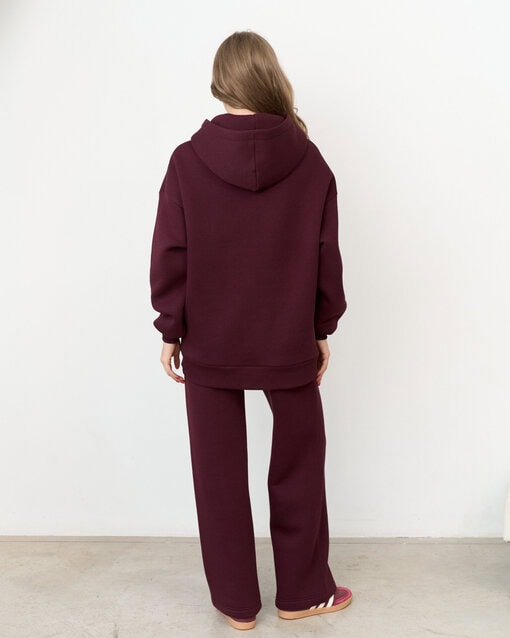 Сливовые теплые брюки для будущих мам Flex Warm — изображение 11