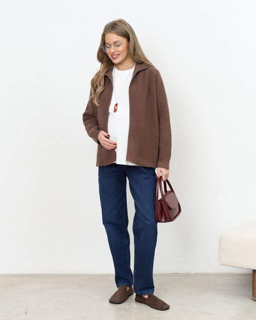 Синие джинсы moms для будущих мам Desire NEW