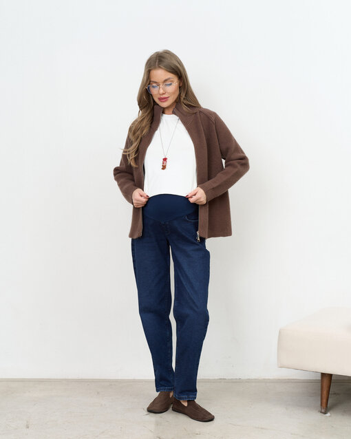 Синие джинсы moms для будущих мам Desire NEW — изображение 8