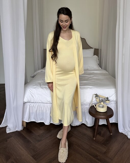 Желтый комплект для будущих мам Amalfi — изображение 13