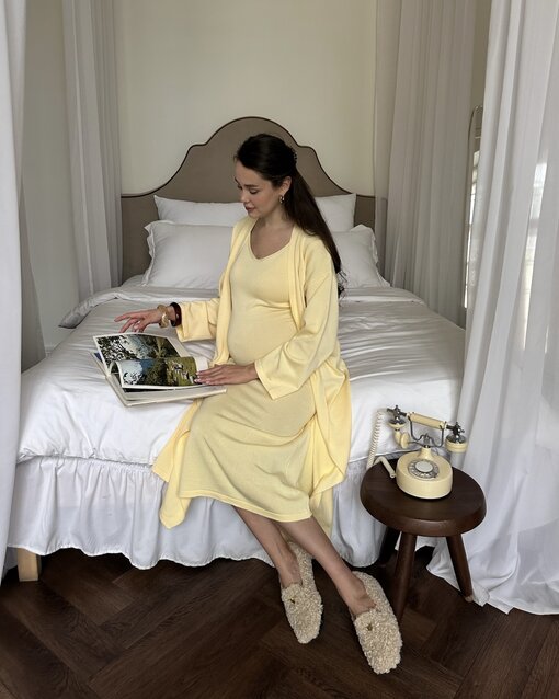 Желтый комплект для будущих мам Amalfi — изображение 15