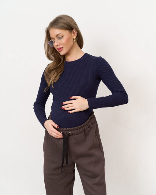 Синее боди для будущих и кормящих мам She — изображение 10