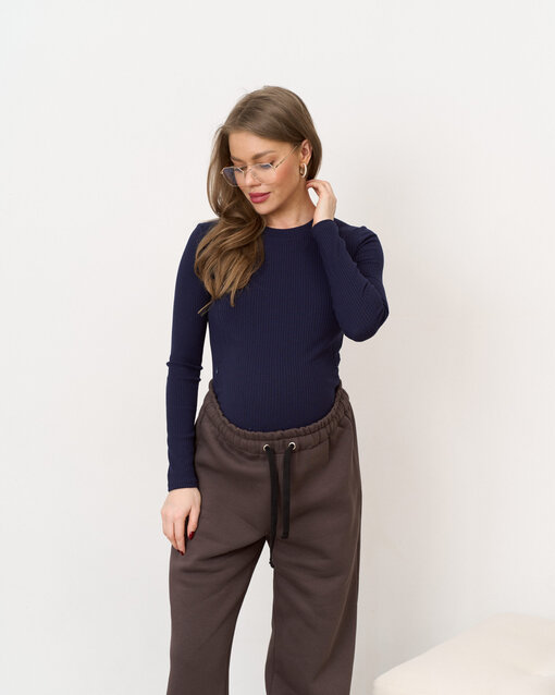 Синее боди для будущих и кормящих мам She — изображение 9