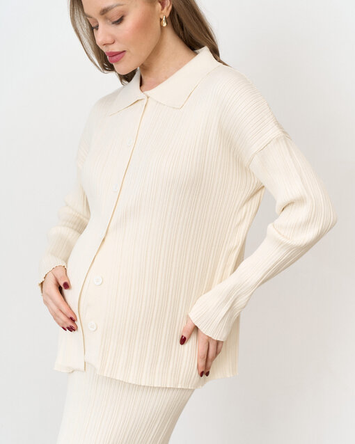 Кремовый костюм с юбкой и кардиганом Dove — изображение 2