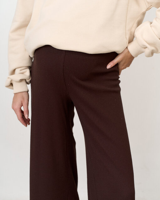 Шоколадные брюки для будущих и кормящих мам Soft — изображение 2