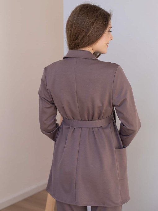 Кофейный жакет для будущих и кормящих мам Mon Ami — изображение 9