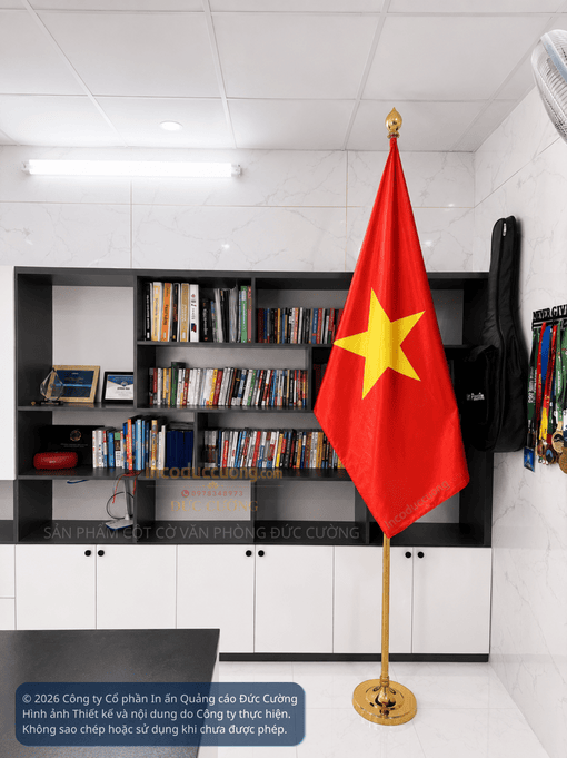 Cột cờ văn phòng Đức Cường